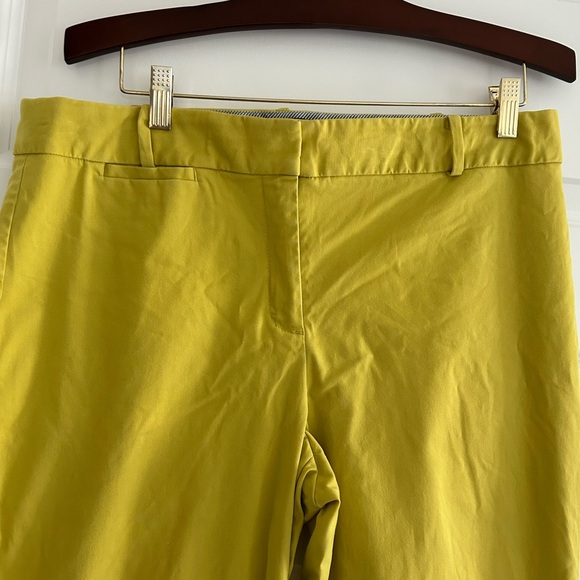 Talbots Yellow Cropped Pants - Picture 2 of 12